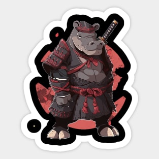 hippopotamus Sticker